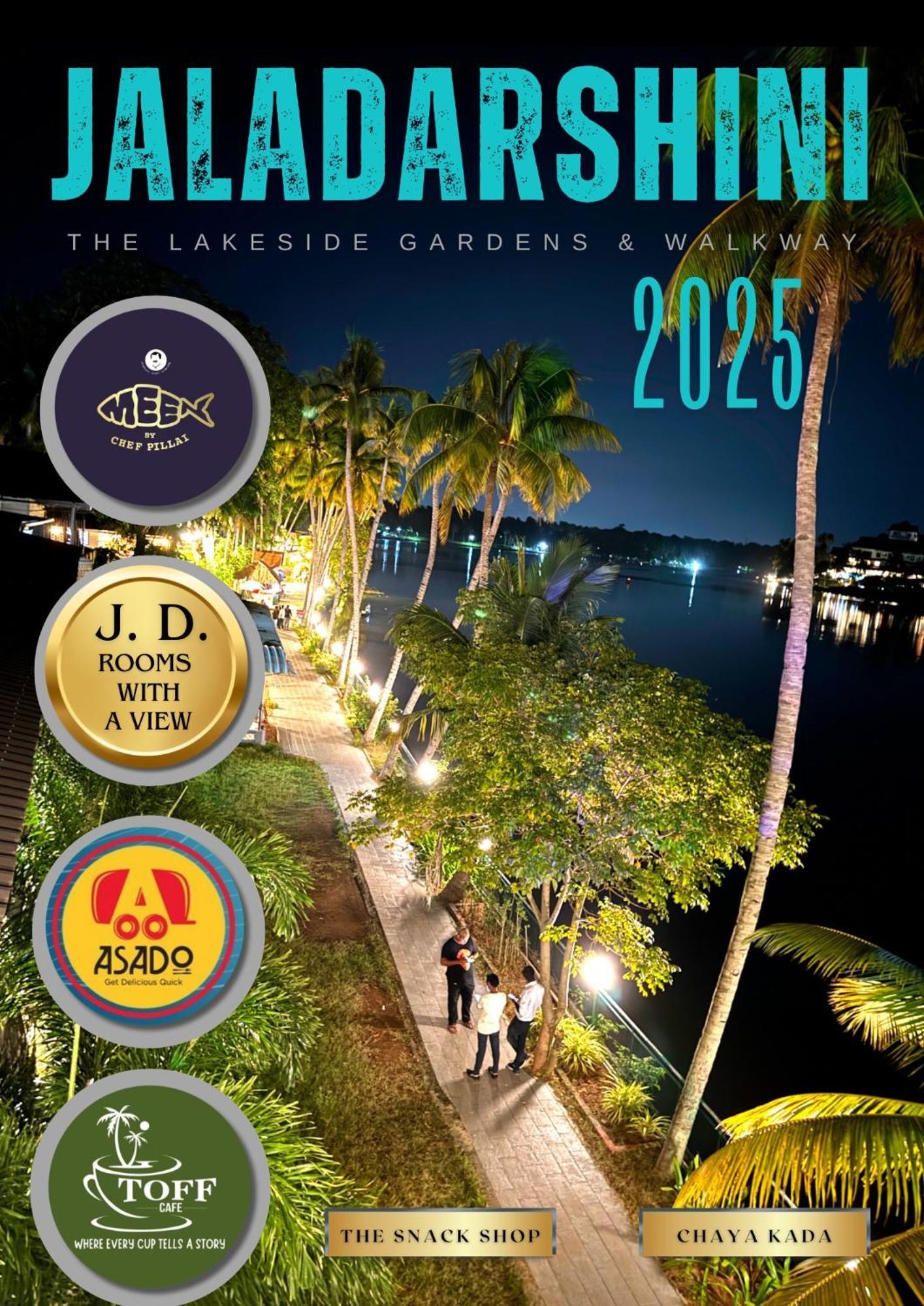 Jaladarshini Lakeside Gardens Acomodação com café da manhã Kollam Exterior foto